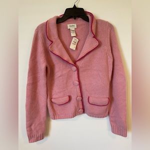 Neiman Marcus new sweater size M pink